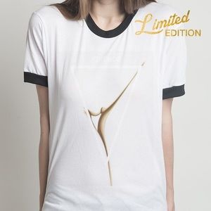 Spredluv Abstract Figure Graphic Tee